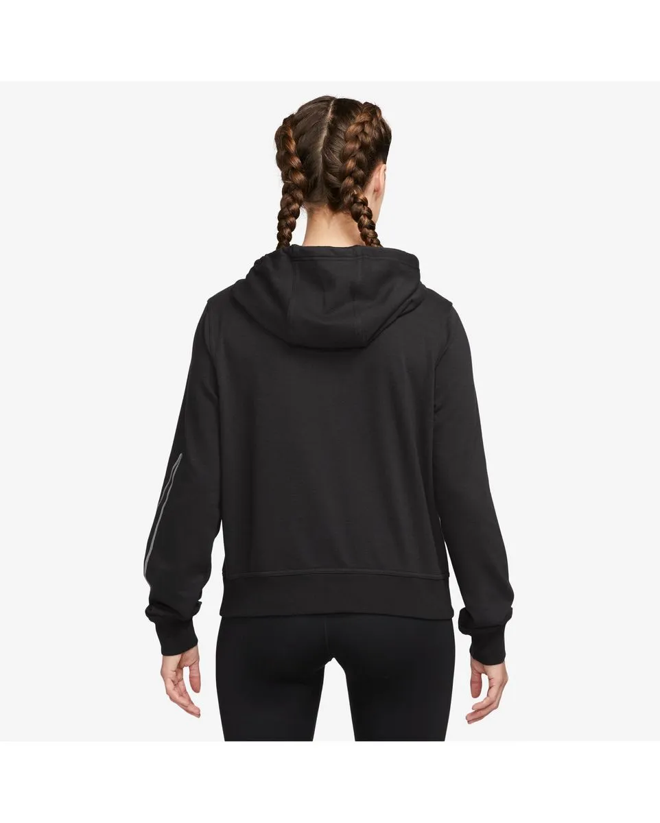 Sweat à capuche manches longues Femme W NK ONE DF HOODIE GX Noir