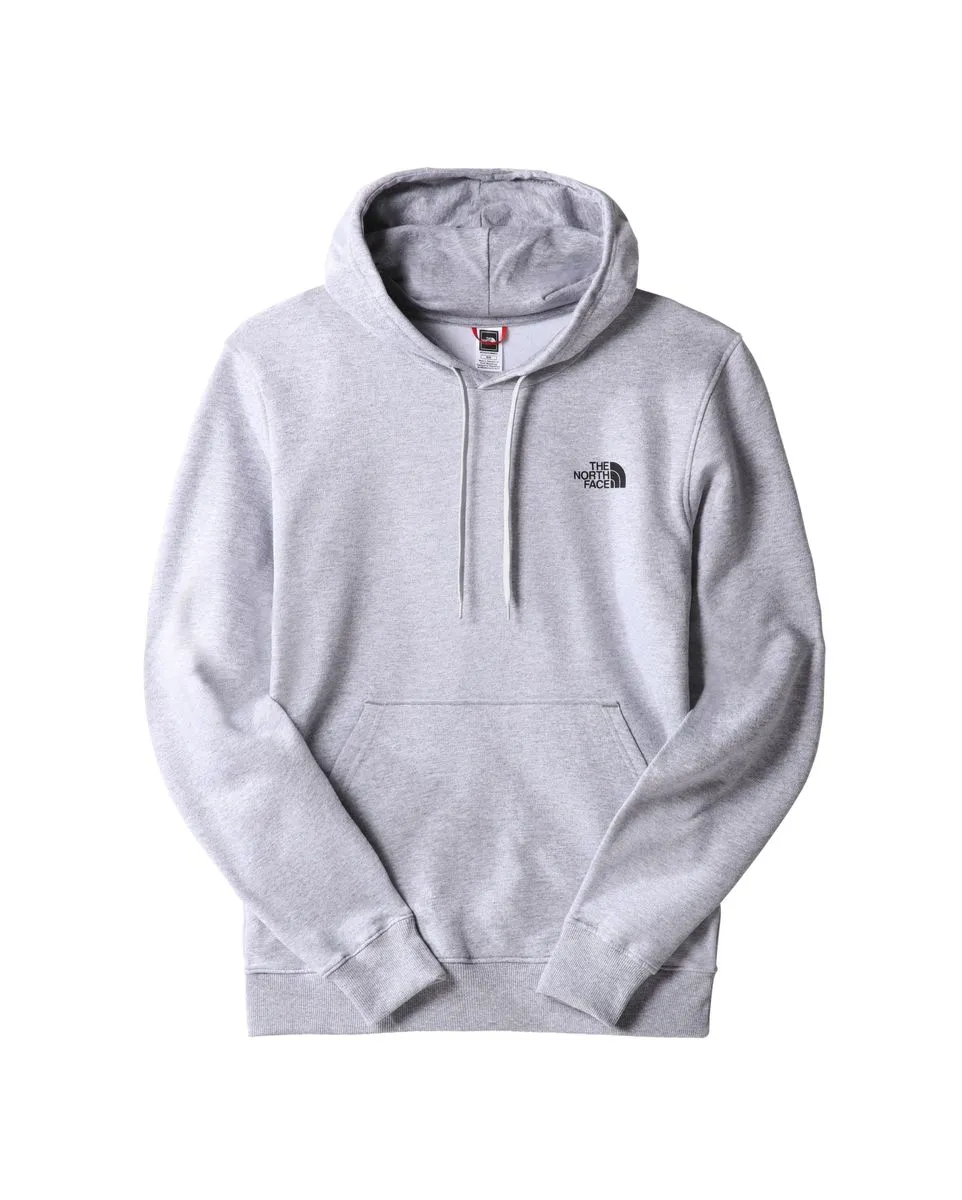 Sweat à capuche manches longues Homme M SIMPLE DOME HOODIE Gris