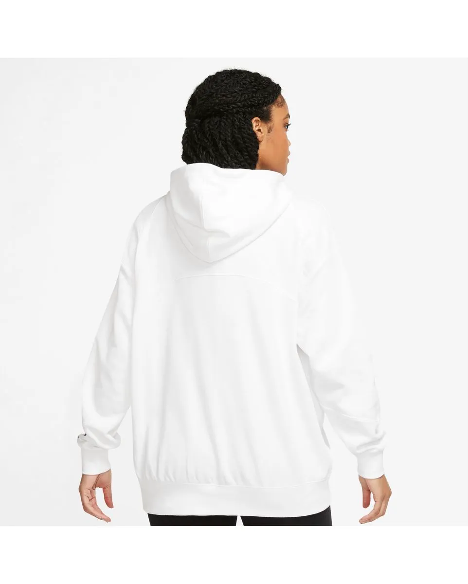 Sweatshirt manches longues Femme W NSW AIR FLC HOODIE Blanc