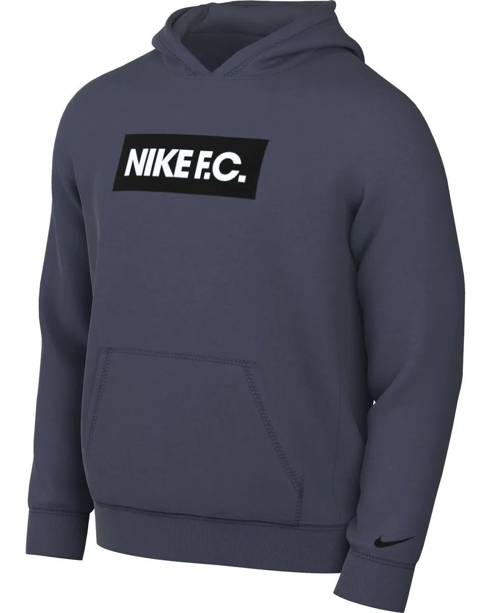 Sweatshirt à capuche manches longues Homme M NK DF FC LIBERO HOODIE Bleu