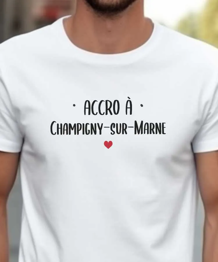 T-Shirt Accro à Champigny-sur-Marne