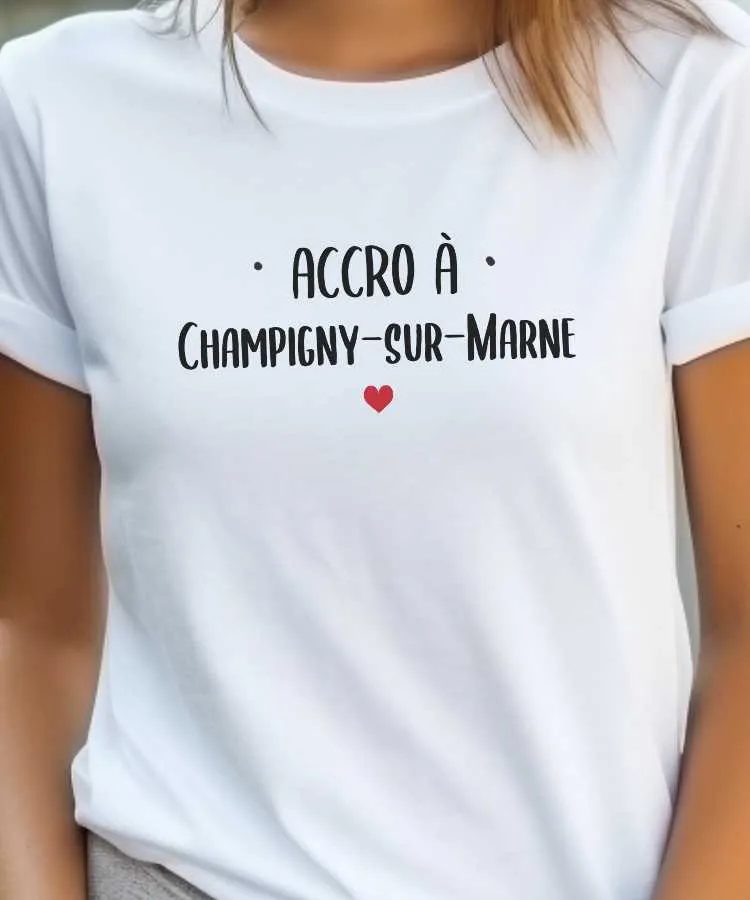 T-Shirt Accro à Champigny-sur-Marne