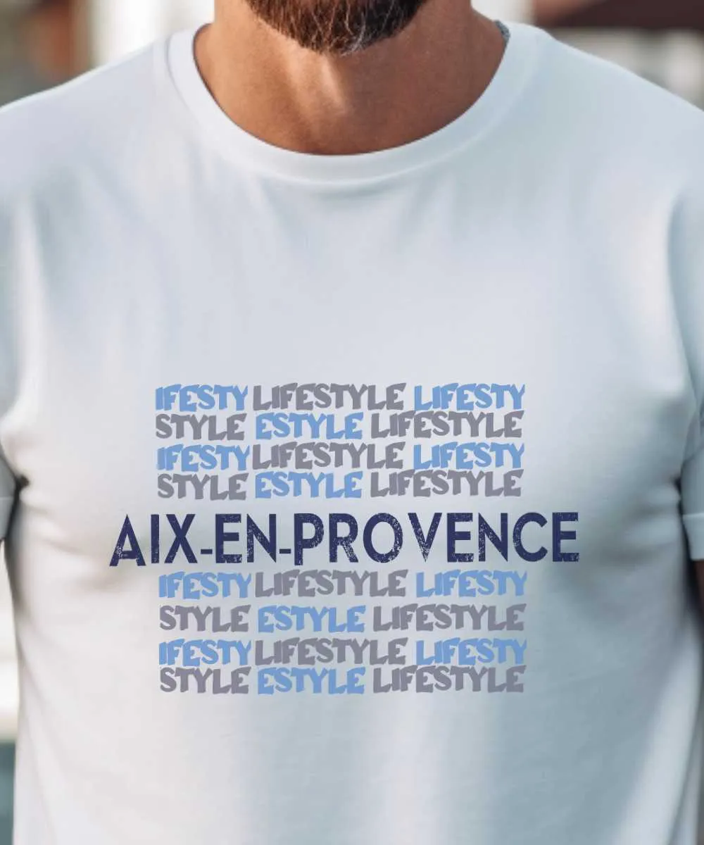 T-Shirt Aix-en-Provence lifestyle