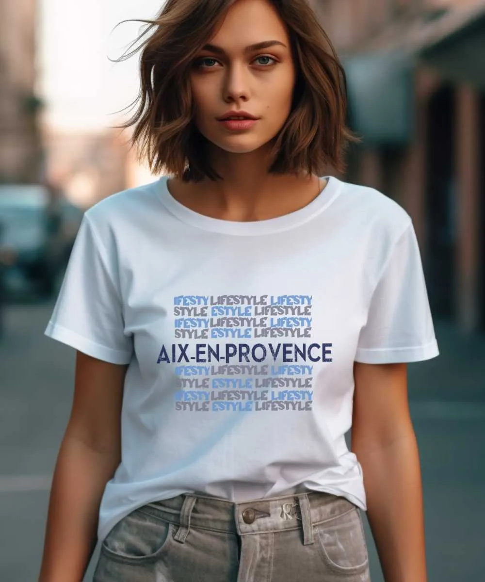 T-Shirt Aix-en-Provence lifestyle