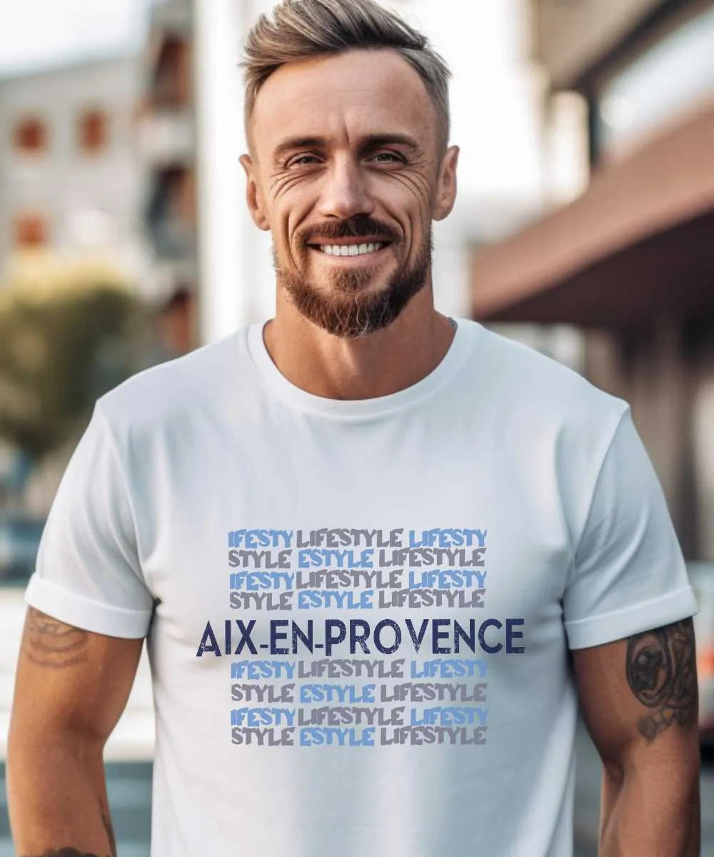 T-Shirt Aix-en-Provence lifestyle