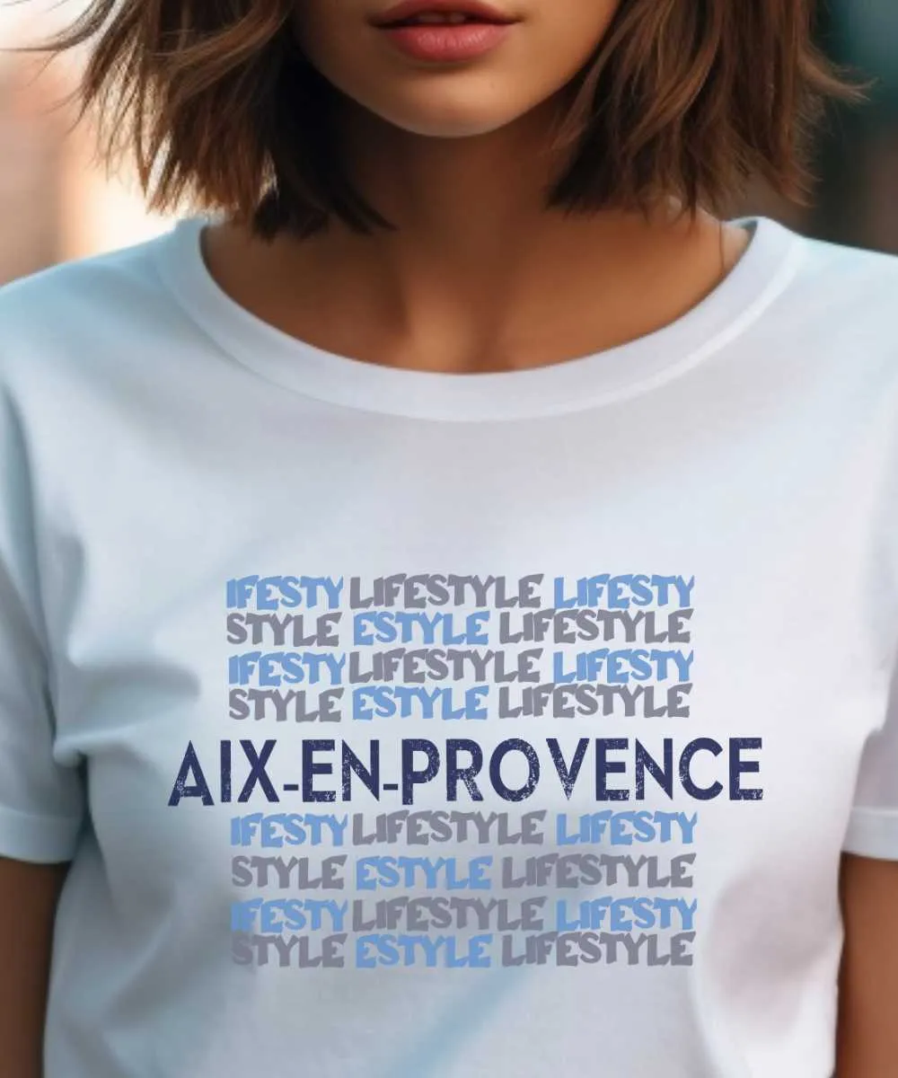 T-Shirt Aix-en-Provence lifestyle