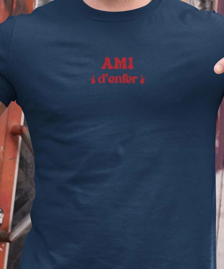 T-Shirt Ami d'enfer Pour homme