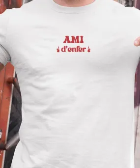 T-Shirt Ami d'enfer Pour homme