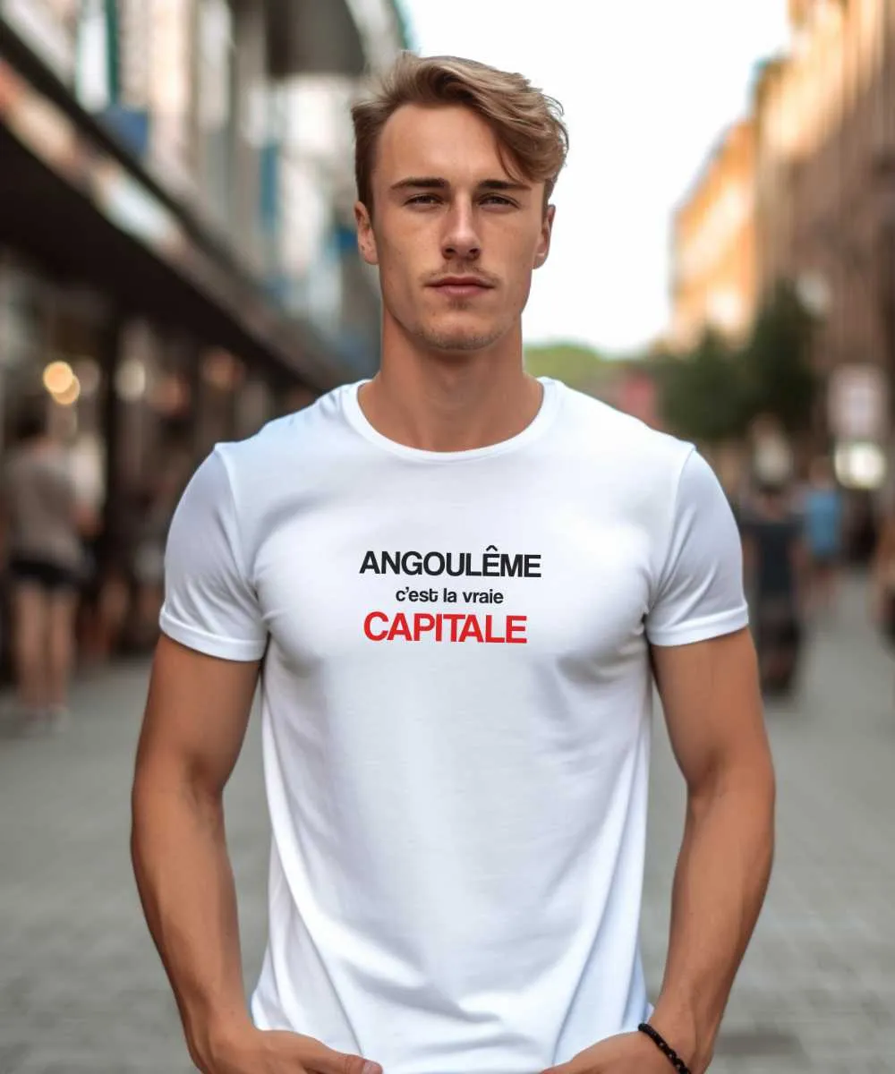 T-Shirt Angoulême c'est la vraie capitale