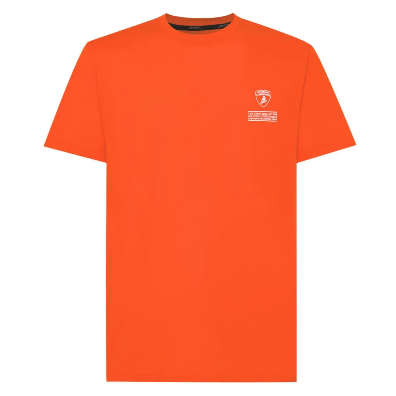 T-shirt Automobili Lamborghini 72XBH025 orange