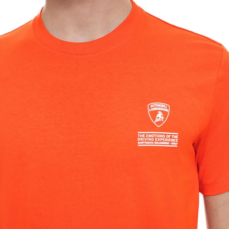 T-shirt Automobili Lamborghini 72XBH025 orange