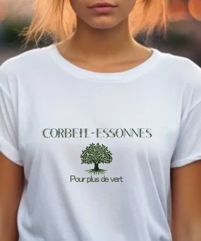 T-Shirt Corbeil-Essonnes pour plus de vert