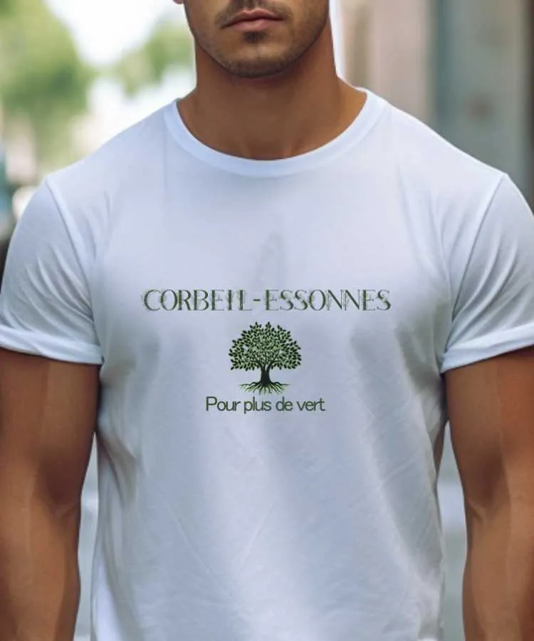 T-Shirt Corbeil-Essonnes pour plus de vert