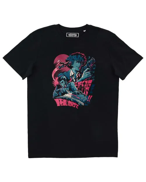 T-shirt LxS - Lupin Spike Spiegel Cowboy Bebop