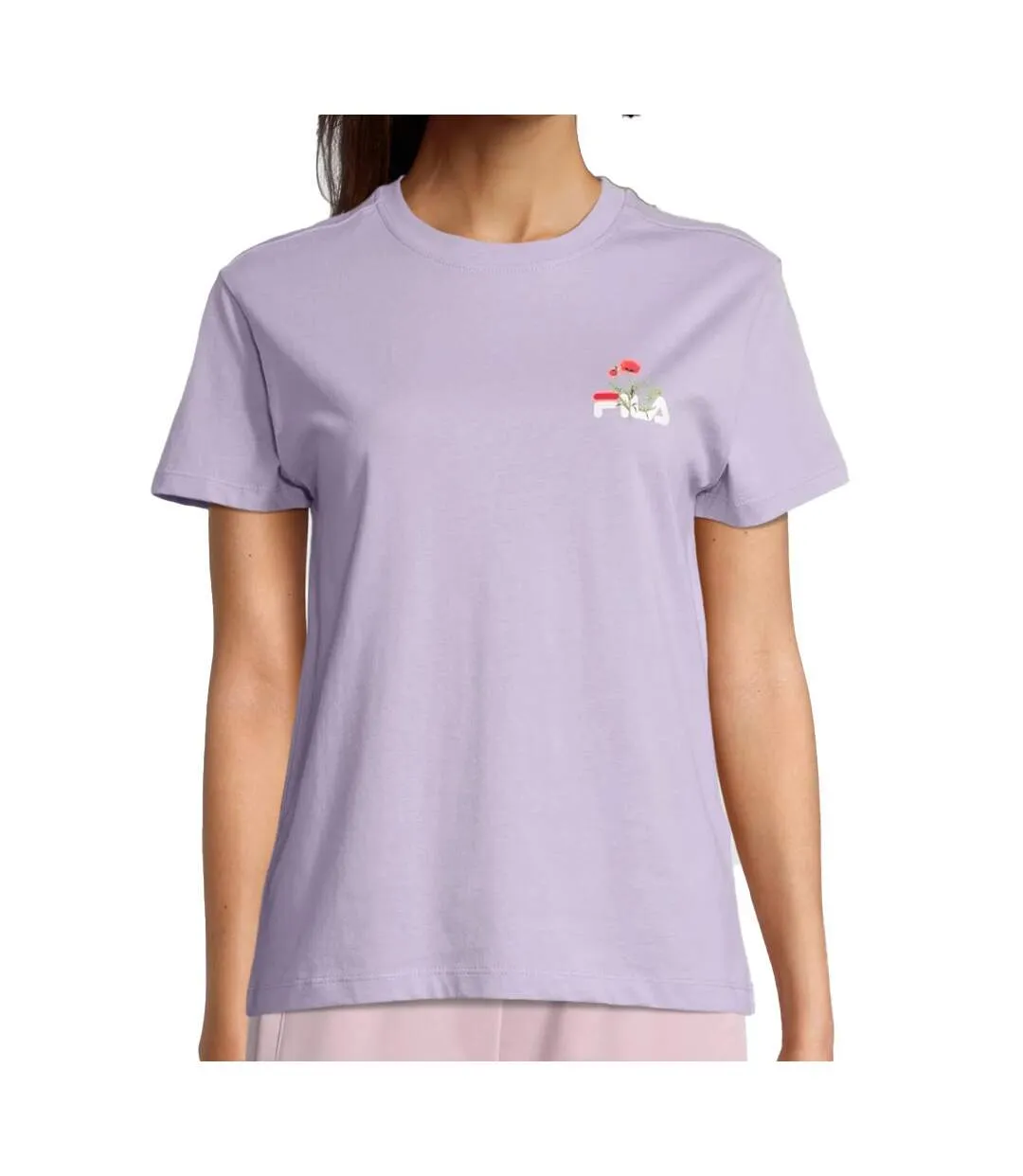 T-shirt Mauve Femme Fila Berisso