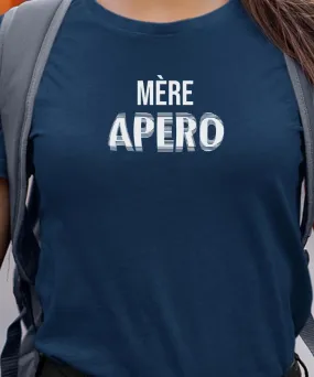 T-Shirt Mère apéro face Pour femme