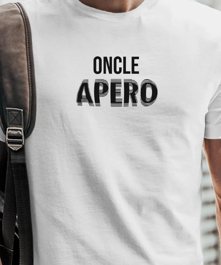 T-Shirt Oncle apéro face Pour homme