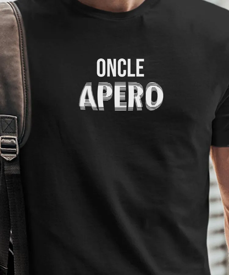 T-Shirt Oncle apéro face Pour homme