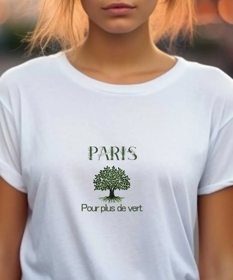 T-Shirt Paris pour plus de vert