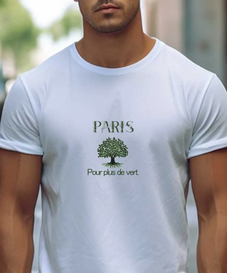 T-Shirt Paris pour plus de vert