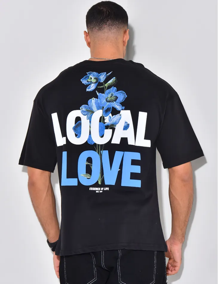 T-shirt "Local love" / 60415 - JEANS INDUSTRY