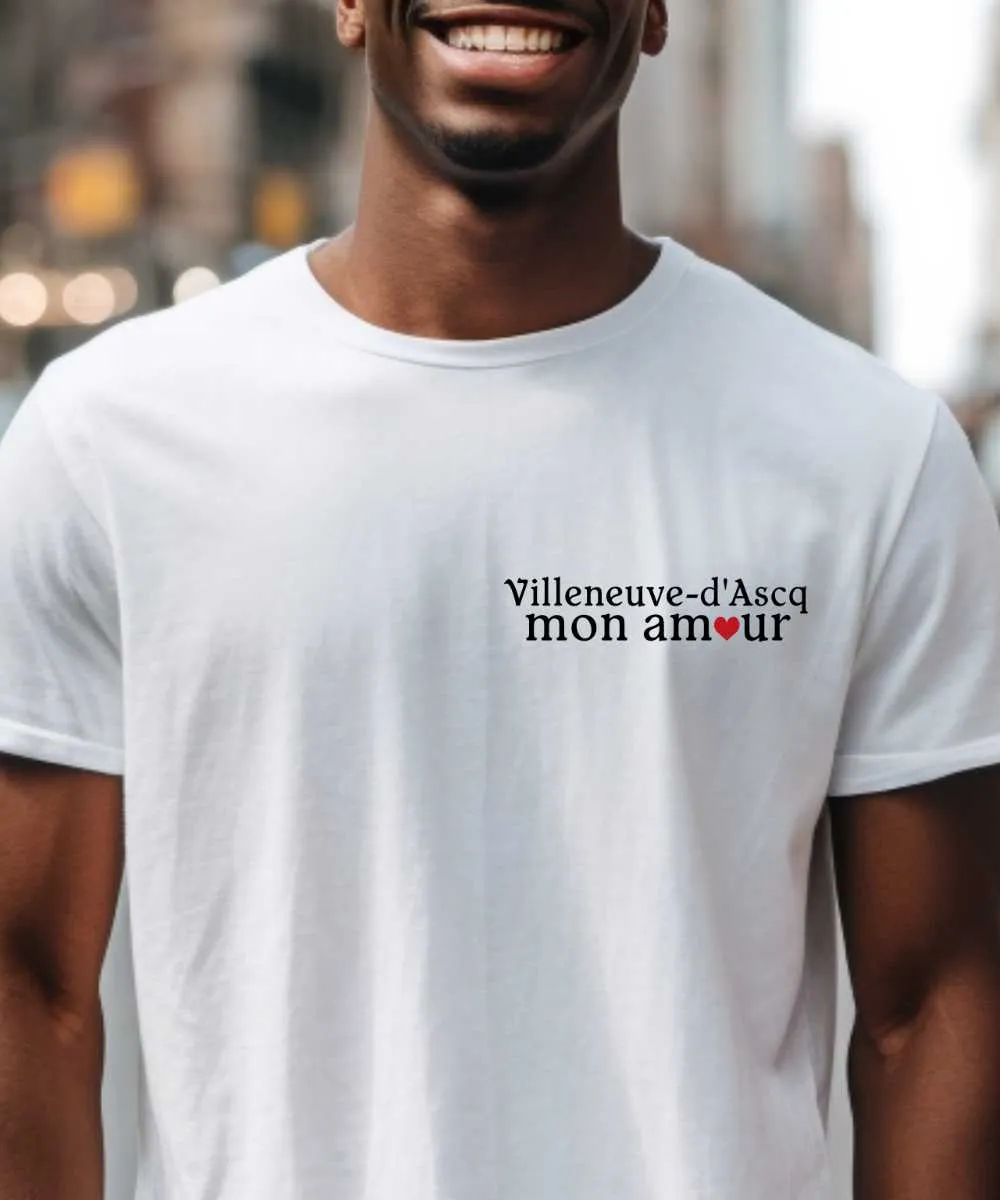 T-Shirt Villeneuve-d'Ascq mon amour