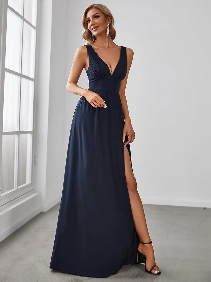 Taille personnalisée Robe de soirée longue au sol à taille haute