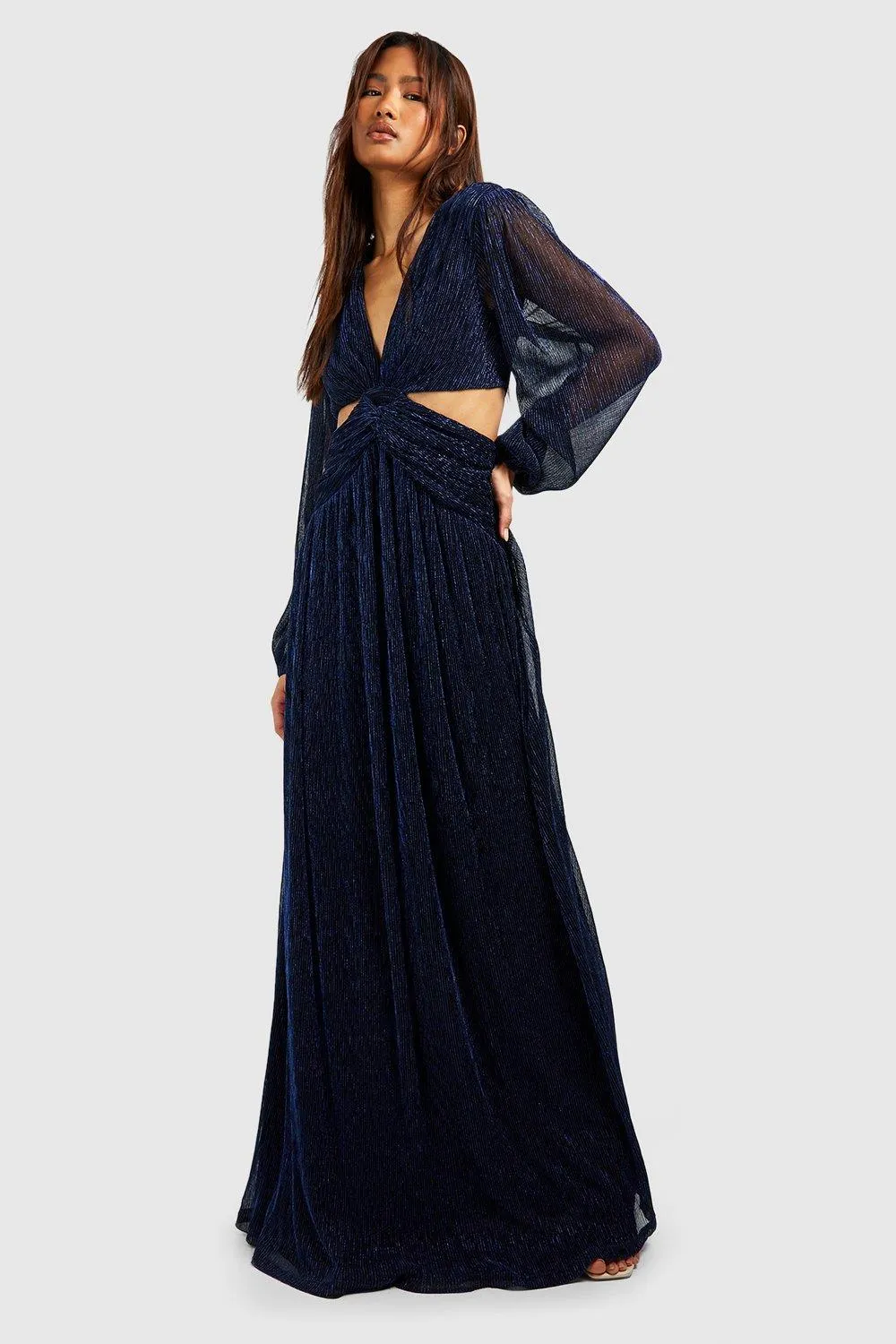 Tall - Robe longue plissée