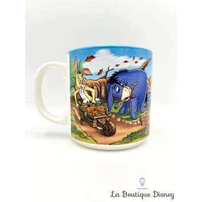 Tasse scène Winnie l'ourson et ses amis Automne Walt Disney Company England mug scène film vent